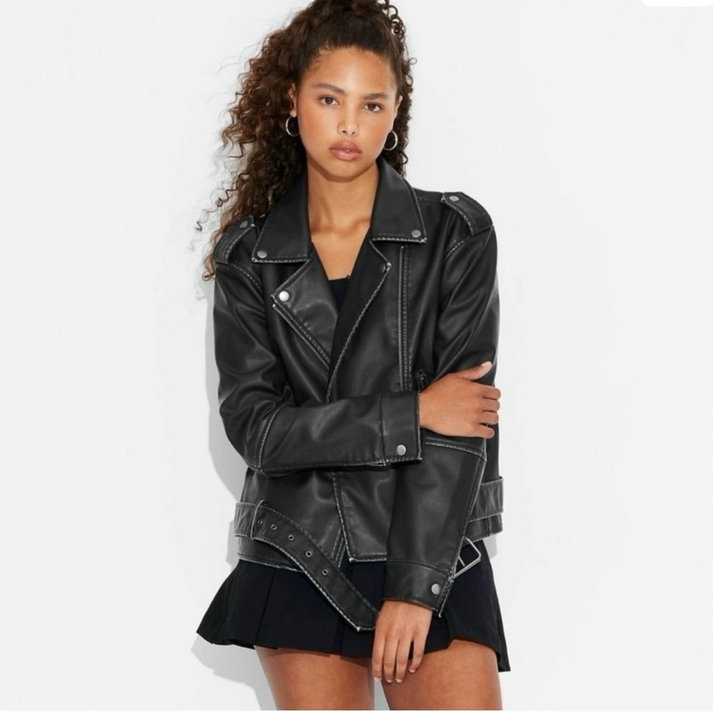 Wild Fable Black Leather Jacket